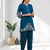 Teral cotton linen kurta with pant for women's
