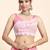 Pink  Sequin Chinon Silk  Lehenga set with choli and dupatta