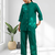 Rama green cotton aari work shirt pant for women's