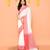 white cotton handloom saree with contrast border