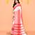 white cotton handloom saree with contrast border