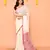 off white linen jamdani saree with red blouse & tassels