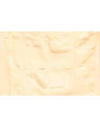 beige banarasi silk saree with handwoven zari border 3