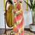 Zia yellow viscose chanderi kurti with pant and dupatta