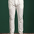 Cream plain cotton pyjama for festive, reception, weddings
