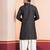 Black embroidery bangalorian kurta patiala set for festive, reception, weddings