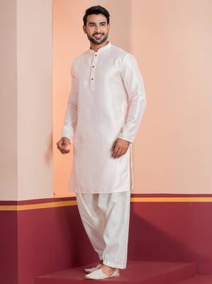 Peach embroidery bangalorian kurta patiala set for festive, reception, weddings 3