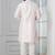 Peach embroidery bangalorian kurta for festive, reception, weddings