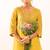 Mustard daydream kurta set with duppata