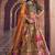 multicolor Banarasi Silk Blend Embroidered Sequin Lehenga set choli dupatta