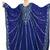 Purple long sleeves arabian kaftan