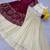 Rani Pink embroidered ready to wear lehenga set with shrug and blouse