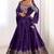 PURPLE EMBROIDERY SILK BLEND LEHENGA SET CHOLI WITH DUPATTA