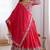 PINK EMBROIDERY SILK BLEND LEHENGA SET CHOLI WITH DUPATTA