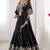 BLACK EMBROIDERY SILK BLEND LEHENGA SET CHOLI WITH DUPATTA