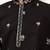 Black viscose silk thread & sequins embroidered work wedding festival marriage party wear straight mens kurta