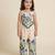 Flora Khadi Cotton Embroidered Co-Ord Set for Girls (0–12 Years)