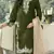Green embroidered silk pakistani salwar suit