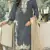 Grey embroidered silk pakistani salwar suit