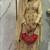 BEIGE handcrafted zari work stitched georgette kaftan party dress
