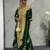 Royal Green Embroidered Fashra with Detailed Aari-Embroidered dress for women's
