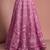 pink net cutdana work lehenga set with blouse and dupatta