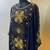 Navy blue - heavy beaded farasha kaftan