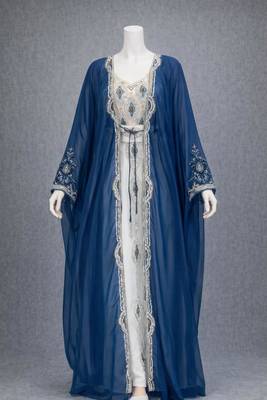Handmade Kaftan Modest Wedding Party Wear 2