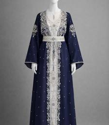 Abaya Georgette Zari Embroidered Kaftan