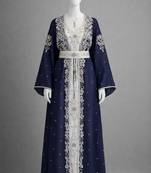 Abaya Georgette Zari Embroidered Kaftan