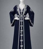 Abaya Georgette Zari Embroidered Kaftan