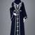 Abaya Georgette Zari Embroidered Kaftan
