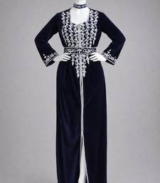 Handmade Kaftan Modest Wedding Party Wear