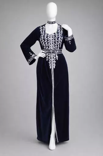 Handmade Kaftan Modest Wedding Party Wear