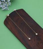 Gold color amrapali earrings