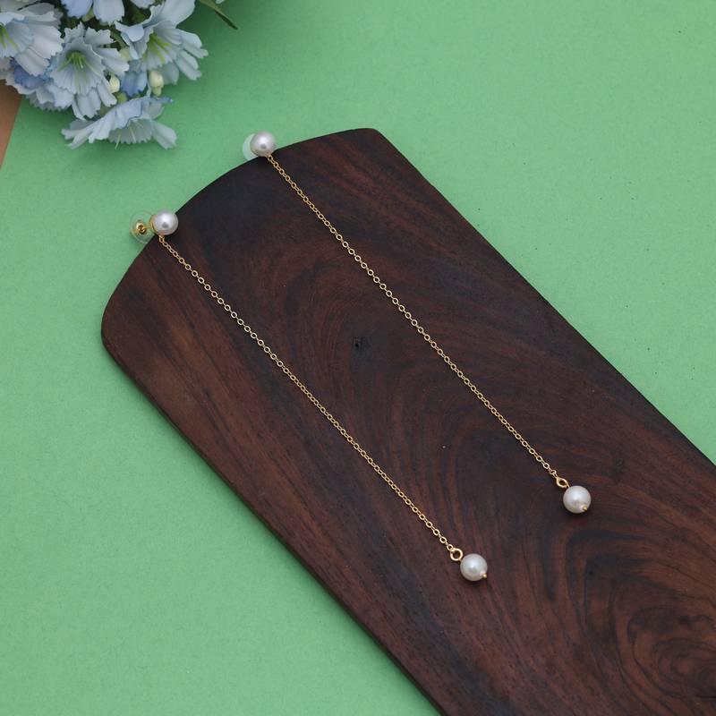 Gold color amrapali earrings