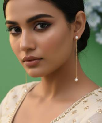 Gold color amrapali earrings 2