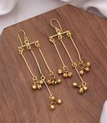 Gold color amrapali earrings