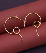 Gold color amrapali earrings