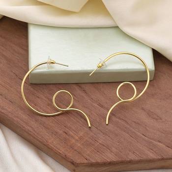 Gold color amrapali earrings 2