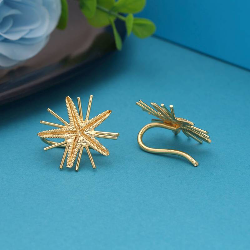 Gold color amrapali earrings