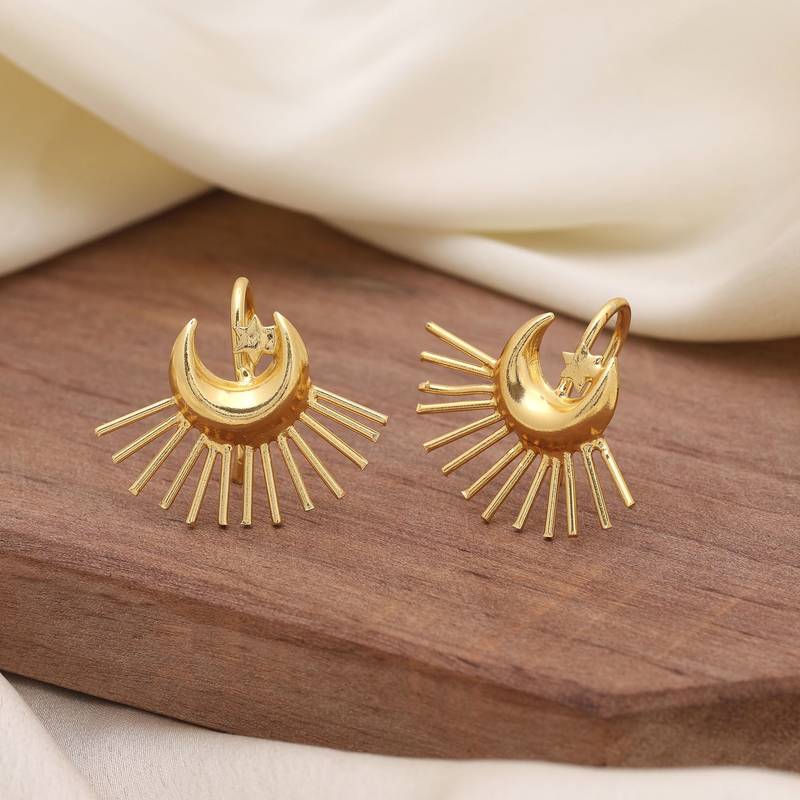 Gold color amrapali earrings