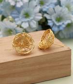 Gold color amrapali earrings