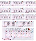 Assorted color bindi book for women & girls- total pieces- 720