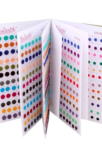Assorted color bindi book for women & girls- total pieces- 960
