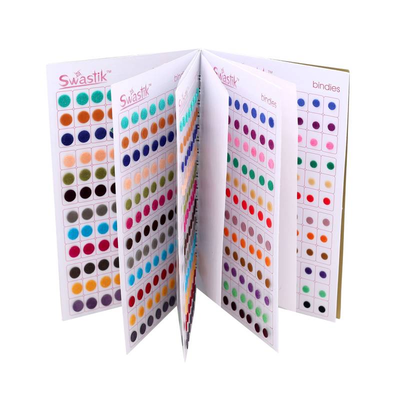 Assorted color bindi book for women & girls- total pieces- 960