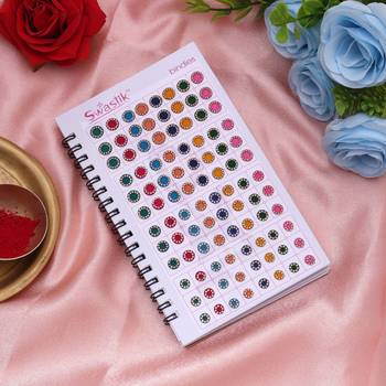 Assorted color bindi book for women & girls- total pieces- 960 2