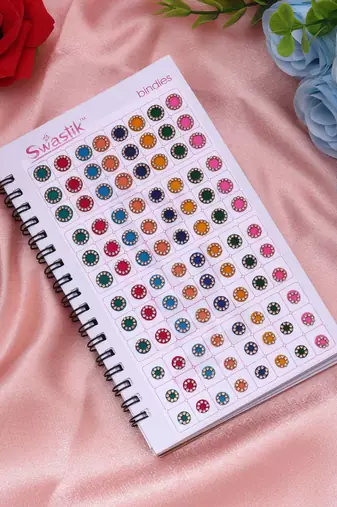 Assorted color bindi book for women & girls- total pieces- 960