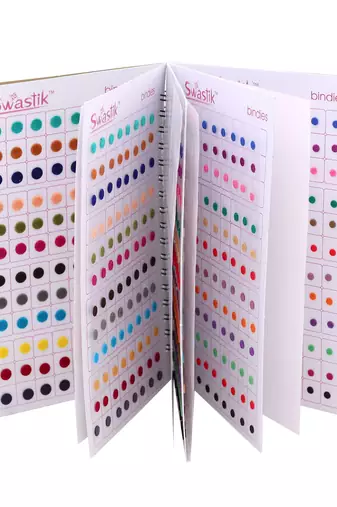 Assorted color bindi book for women & girls- total pieces- 960