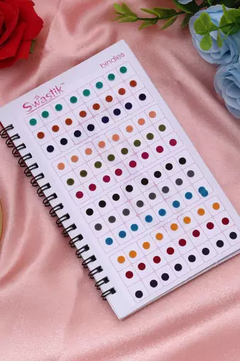 Assorted color bindi book for women & girls- total pieces- 960